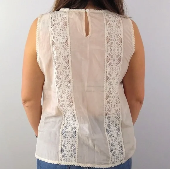 🌟FINAL🌟🆕🌿SUNDANCE SILK AND COTTON TANK🌿 - Picture 6 of 7